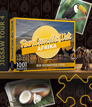 Logik-Spiel: 1001 Puzzles - Rund um die Welt: Afrika