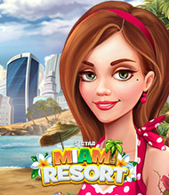 3-Gewinnt-Spiel: 5 Star Miami Resort