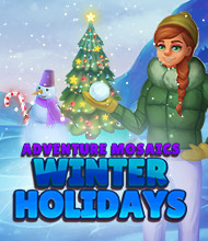 Logik-Spiel: Adventure Mosaics: Winter Holidays