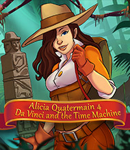 Klick-Management-Spiel: Alicia Quatermain 4: Da Vinci and the Time Machine