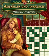 Logik-Spiel: Ausfüllen und Ankreuzen: Weihnachtsrätsel