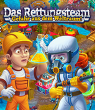 Klick-Management-Spiel: Das Rettungsteam: Gefahr aus dem Weltraum!