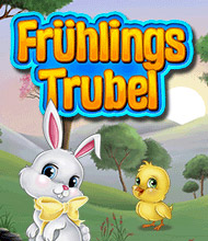 3-Gewinnt-Spiel: Frühlings-Trubel