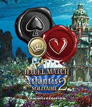 Solitaire-Spiel: Jewel Match Atlantis Solitaire 2 Sammleredition