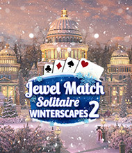 Solitaire-Spiel: Jewel Match Solitaire Winterscapes 2