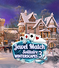 Solitaire-Spiel: Jewel Match Solitaire Winterscapes 3