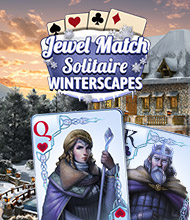 Solitaire-Spiel: Jewel Match Solitaire Winterscapes