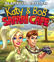 Klick-Management-Spiel: Katy and Bob: Safari Café Platinum Edition