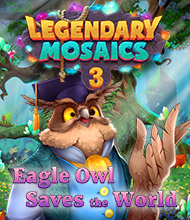 Logik-Spiel: Legendary Mosaics 3: Eagle Owl Saves the World