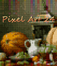 Logik-Spiel: Pixel Art 24