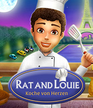 3-Gewinnt-Spiel: Rat and Louie: Koche von Herzen