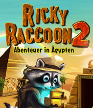 3-Gewinnt-Spiel: Ricky Raccoon 2: Abenteuer in Ägypten