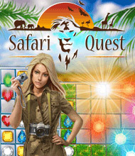 3-Gewinnt-Spiel: Safari Quest