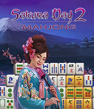 Mahjong-Spiel: Sakura Day Mahjong 2