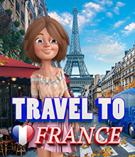 Wimmelbild-Spiel: Travel to France