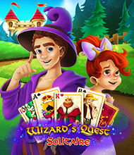 Solitaire-Spiel: Wizard's Quest Solitaire