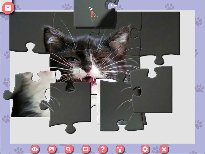 1001-puzzles-niedliche-katzen-4 - Screenshot No. 2