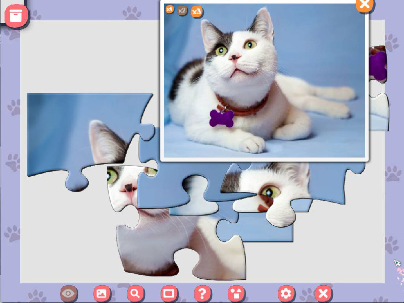 1001-puzzles-niedliche-katzen-4 - Screenshot No. 3