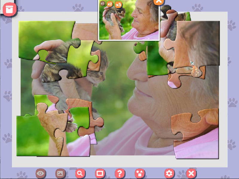 1001-puzzles-niedliche-katzen-5 - Screenshot No. 1