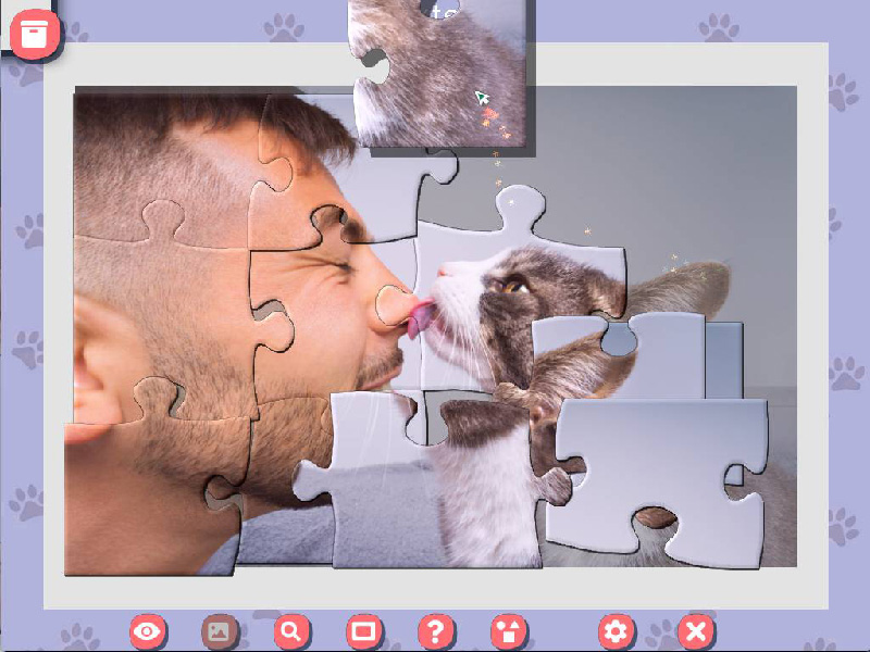 1001-puzzles-niedliche-katzen-5 - Screenshot No. 3