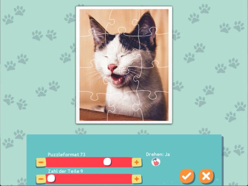 1001-puzzles-niedliche-katzen - Screenshot No. 2