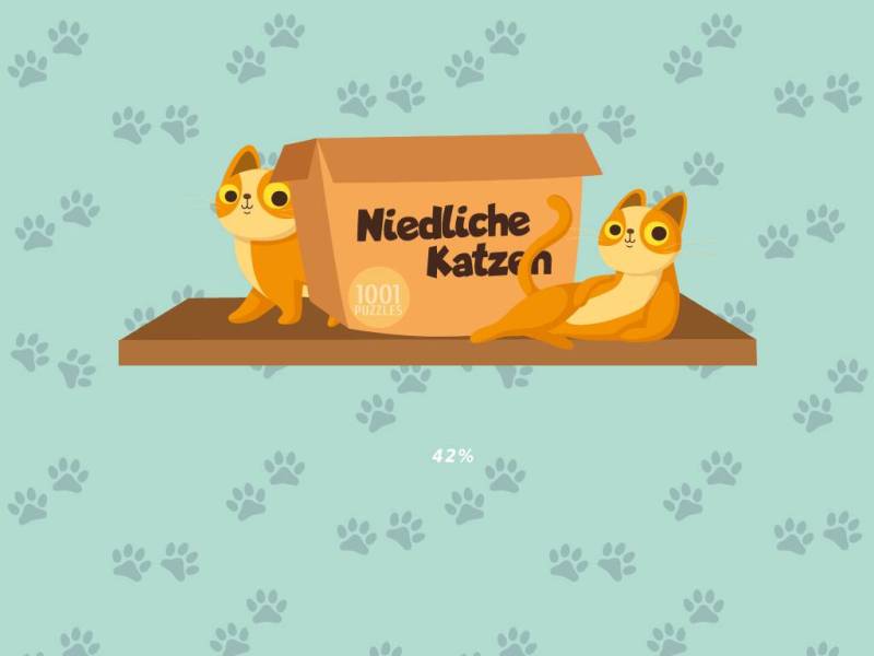 1001-puzzles-niedliche-katzen - Screenshot No. 4