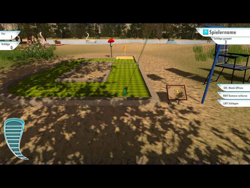 3d-minigolf - Screenshot No. 2