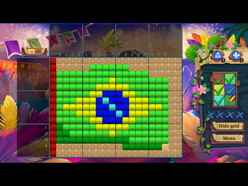 adventure-mosaics-brazilian-carnival - Screenshot No. 3