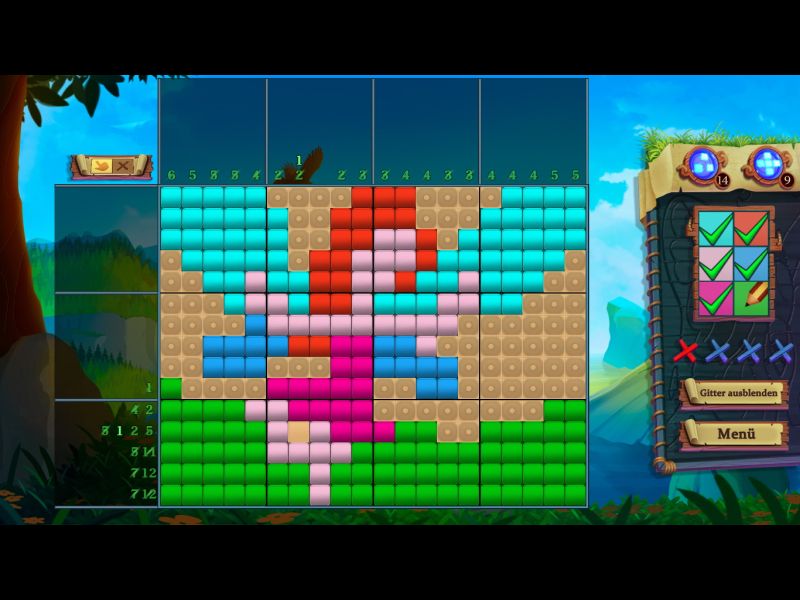 adventure-mosaics-kleine-inselbewohner - Screenshot No. 2