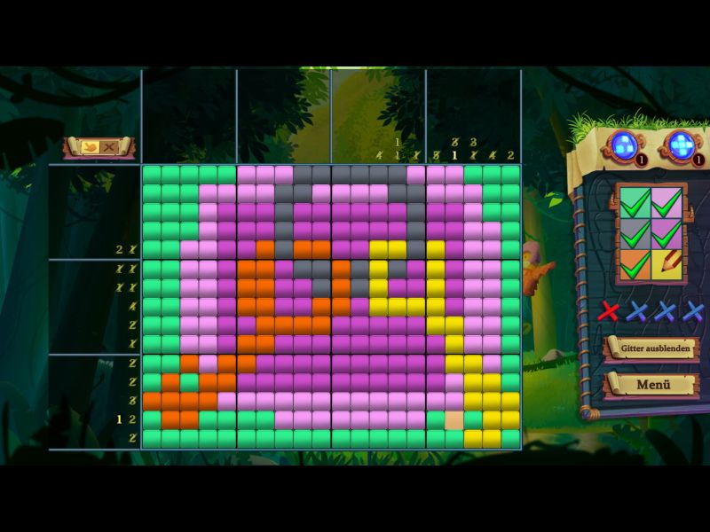 adventure-mosaics-kleine-inselbewohner - Screenshot No. 3