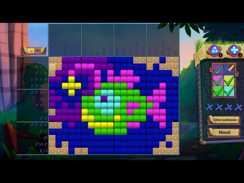 adventure-mosaics-kleine-inselbewohner - Screenshot No. 4