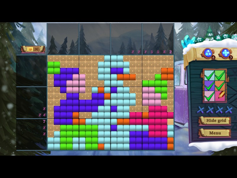 adventure-mosaics-winter-holidays - Screenshot No. 1