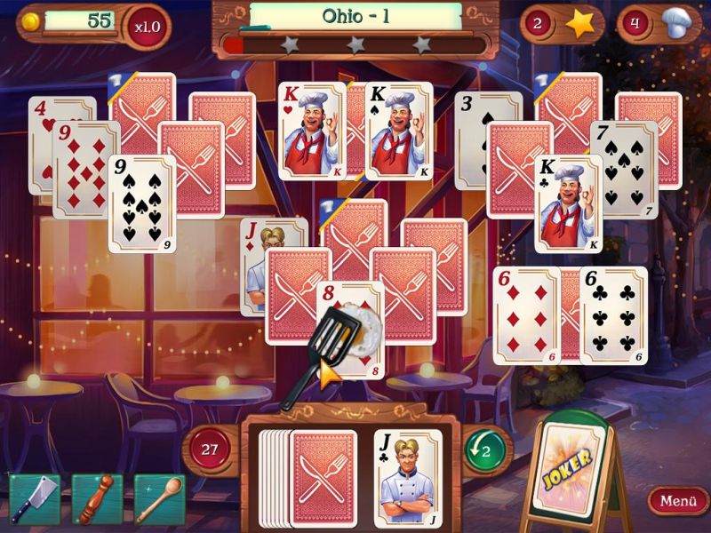 chefkoch-solitaire-usa - Screenshot No. 1