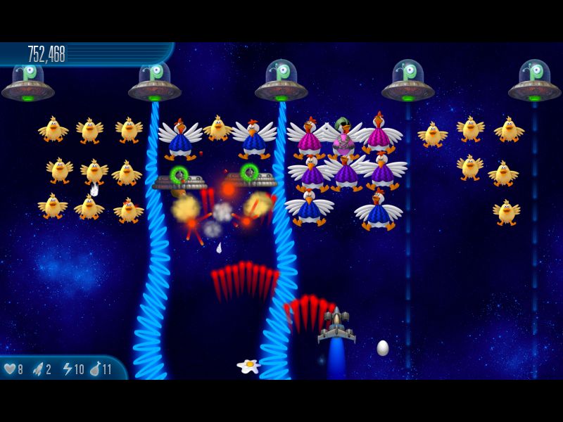 chicken-invaders-5-cluck-of-the-dark-side - Screenshot No. 2