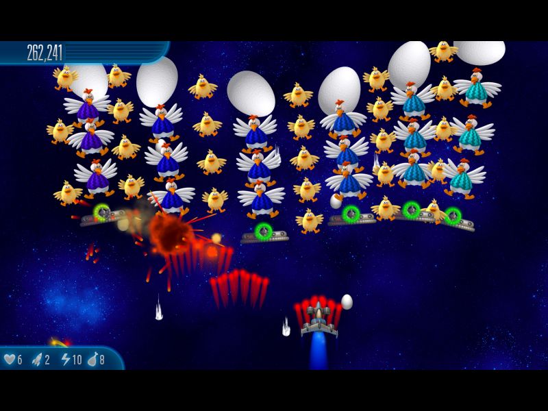 chicken-invaders-5-cluck-of-the-dark-side - Screenshot No. 4