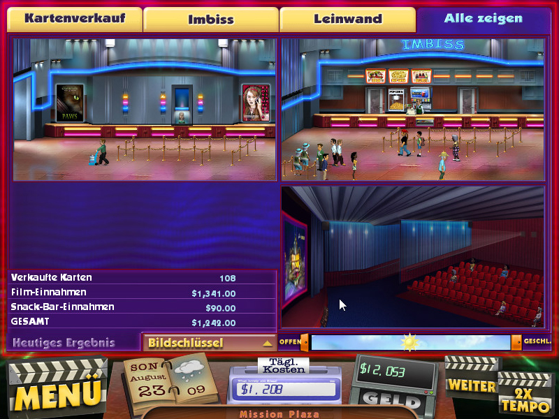 cinema-tycoon-2 - Screenshot No. 4