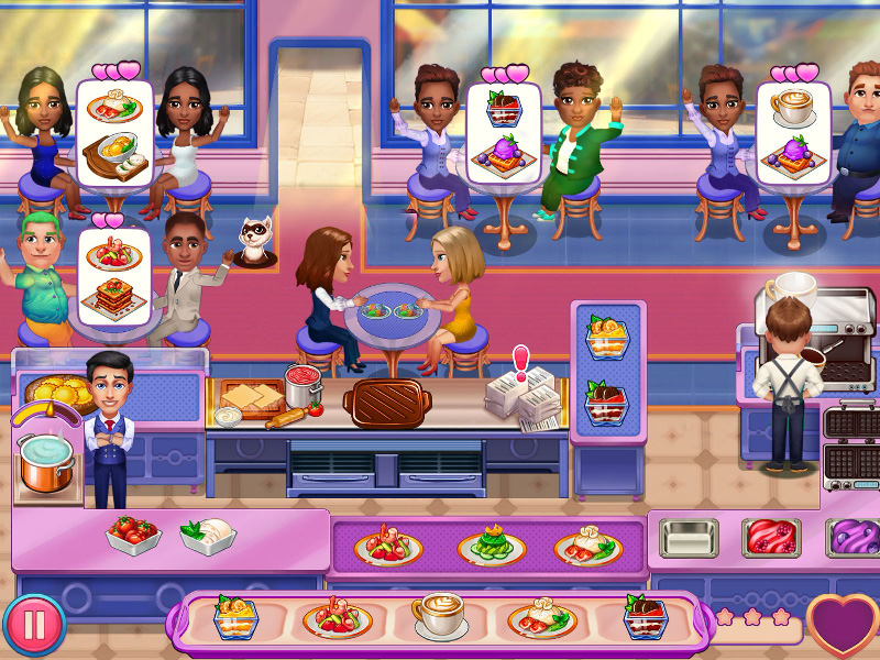 claires-cruisin-cafe-fest-frenzy-sammleredition - Screenshot No. 2