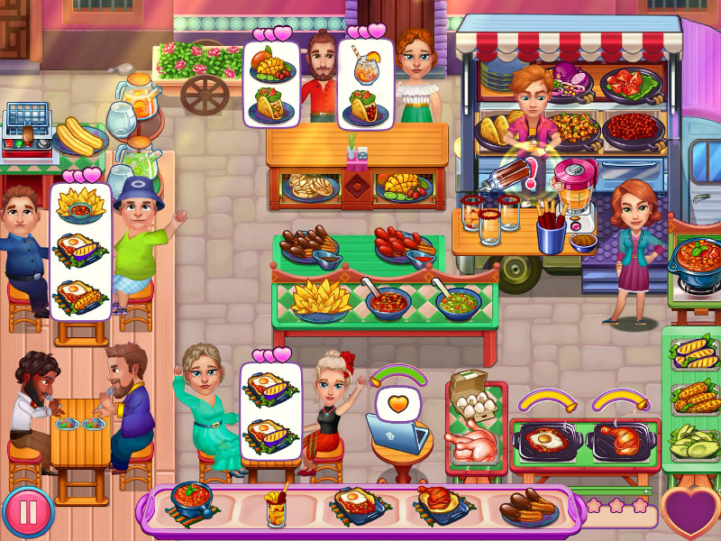 claires-cruisin-cafe-fest-frenzy-sammleredition - Screenshot No. 3