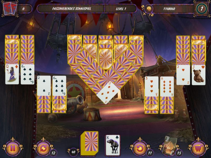 dark-solitaire-mysterioeser-zirkus - Screenshot No. 4