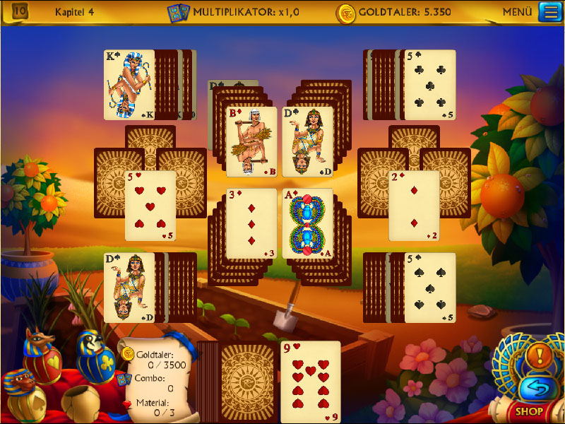 das-artefakt-des-pharao-solitaire - Screenshot No. 3