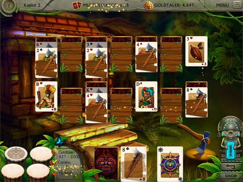 das-gold-der-inkas-solitaire - Screenshot No. 1