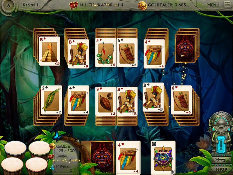 das-gold-der-inkas-solitaire - Screenshot No. 3