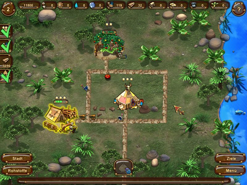 der-stamm-der-azteken-neues-land - Screenshot No. 4