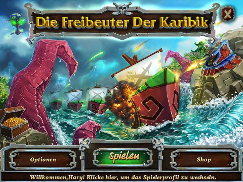 die-freibeuter-der-karibik - Screenshot No. 1