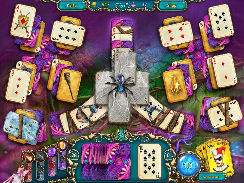 dreamland-solitaire-dunkle-prophezeiung - Screenshot No. 1