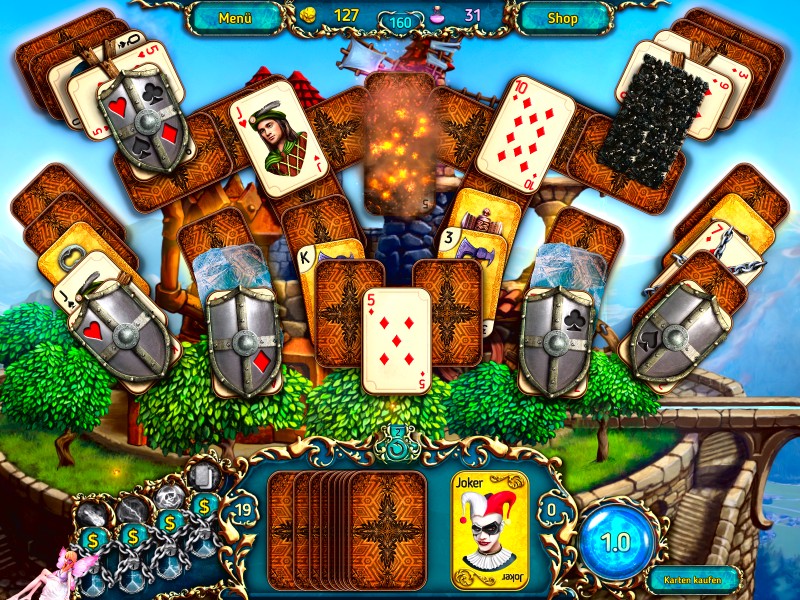 dreamland-solitaire-zorn-des-drachen - Screenshot No. 1