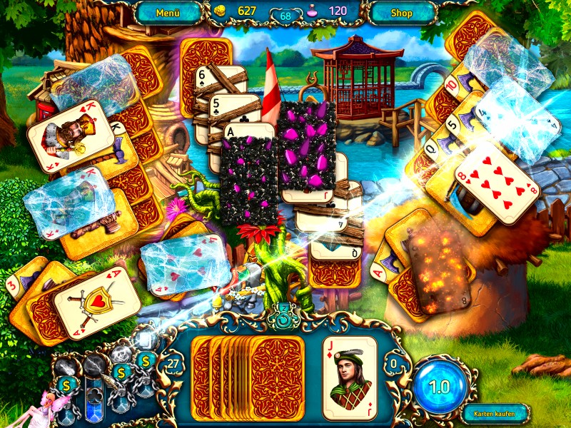 dreamland-solitaire-zorn-des-drachen - Screenshot No. 2