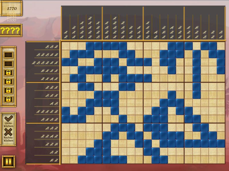 egypt-picross-raetsel-des-pharao - Screenshot No. 1