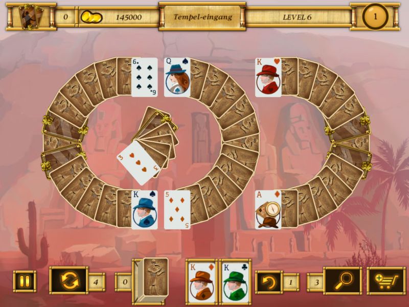 egypt-solitaire-kartenpaare - Screenshot No. 1