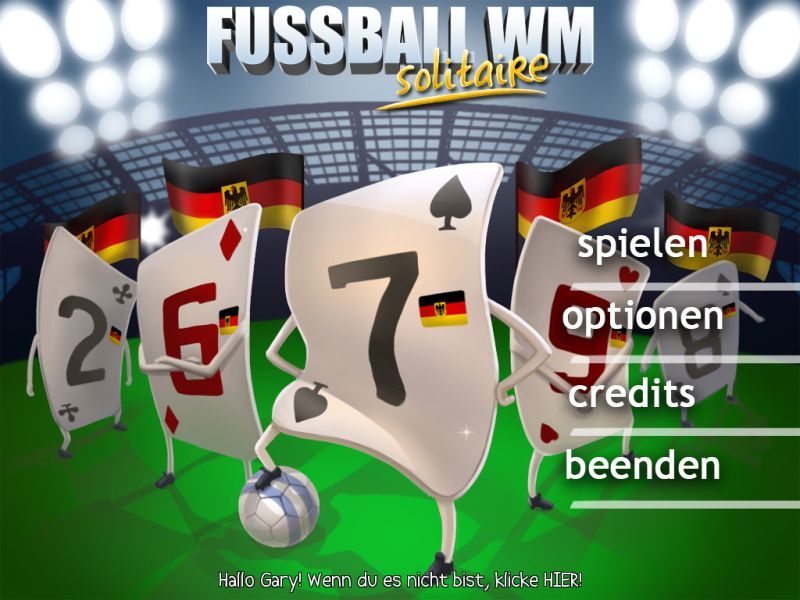 fussball-solitaire-wm - Screenshot No. 1